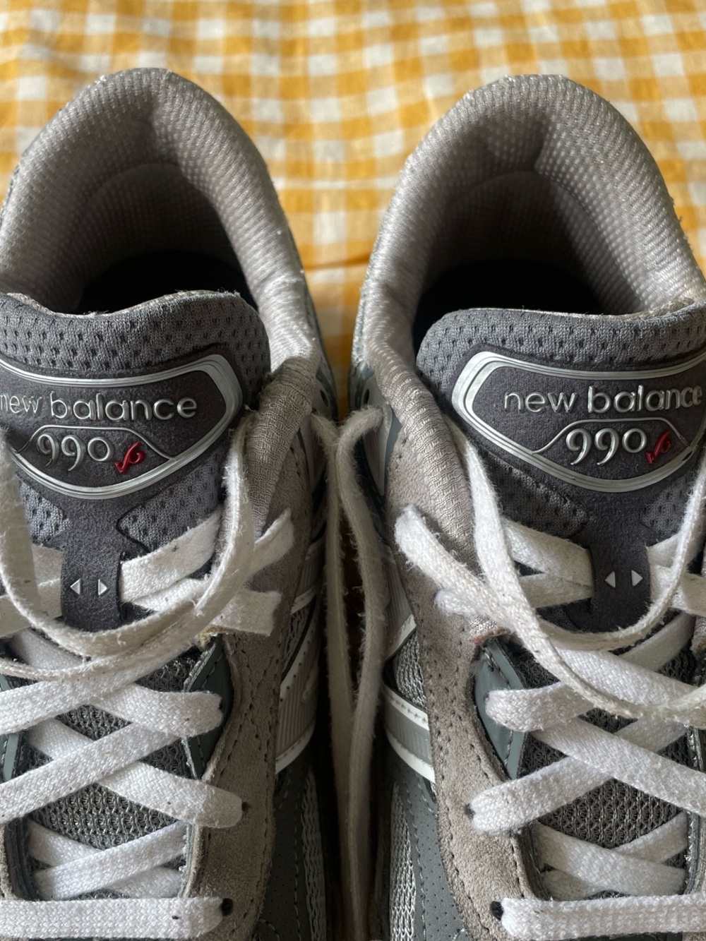 SOLD New Balance Gray 990v6 Sneakers - Picture 5 of 7
